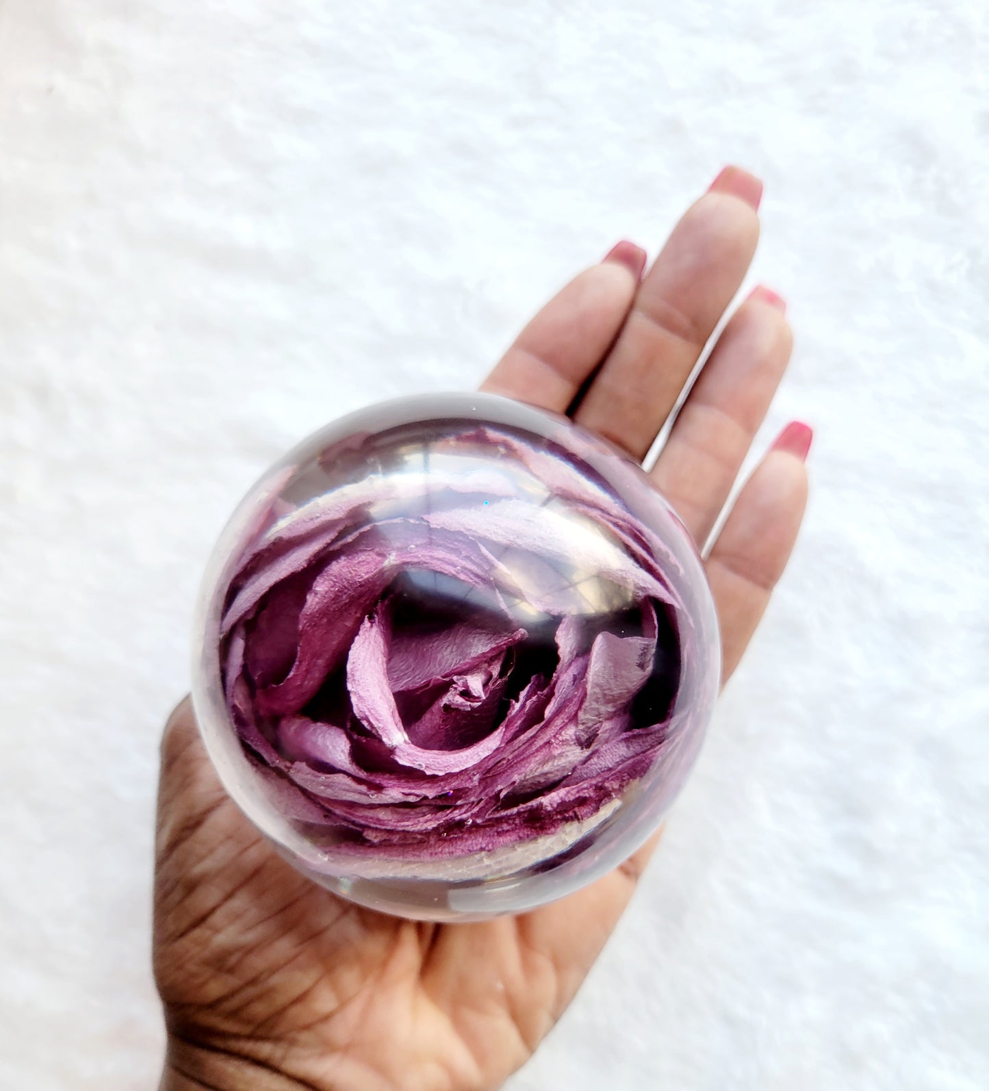 Breanna Rose Preservation-3" Globe