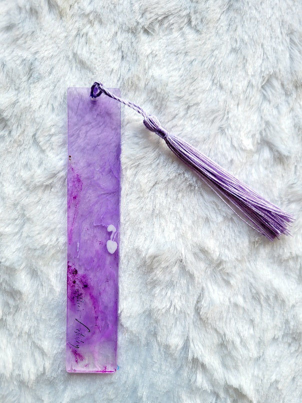 Purple Bookmark- Tall
