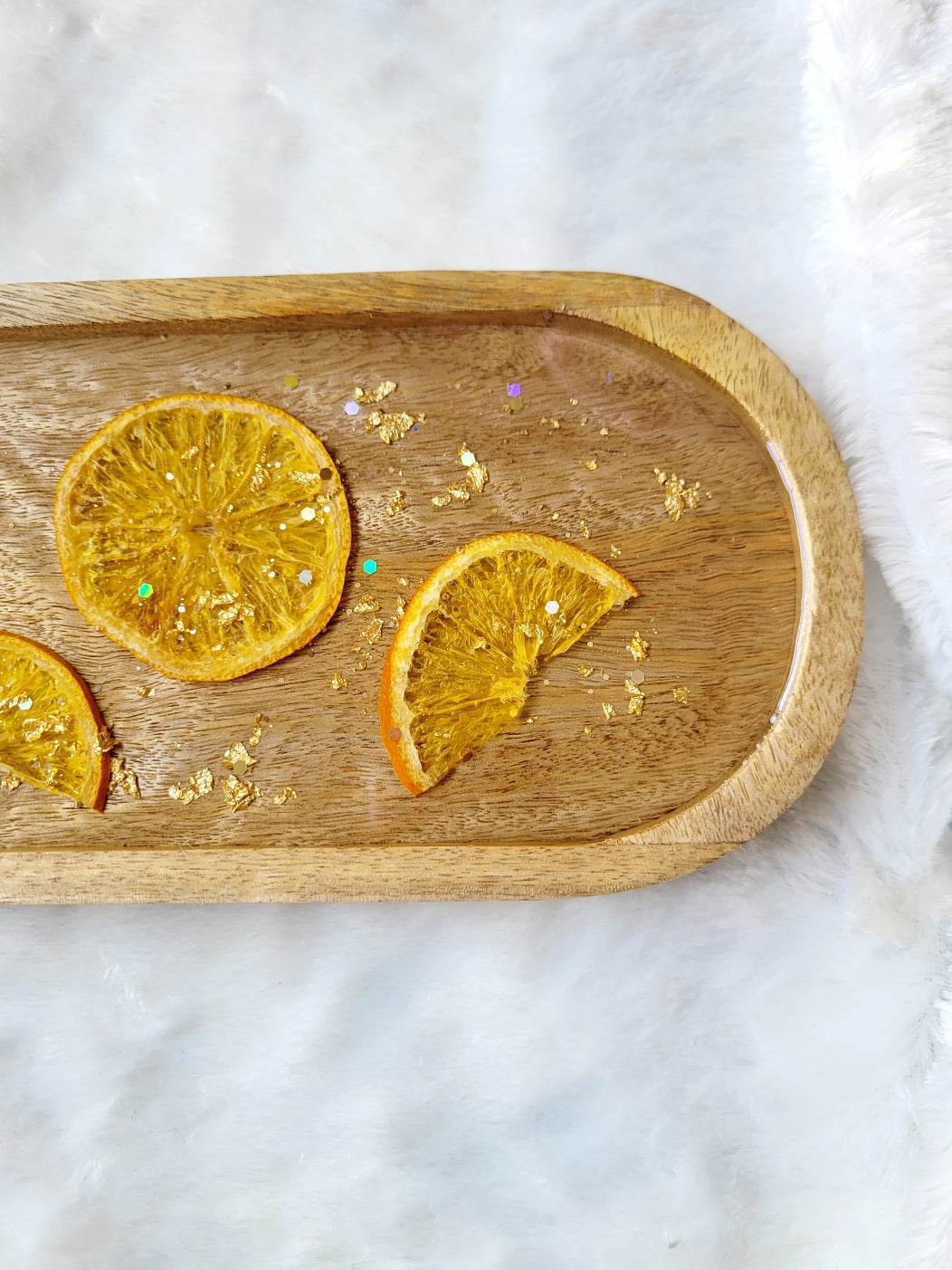 Orange Slice Vanity Tray
