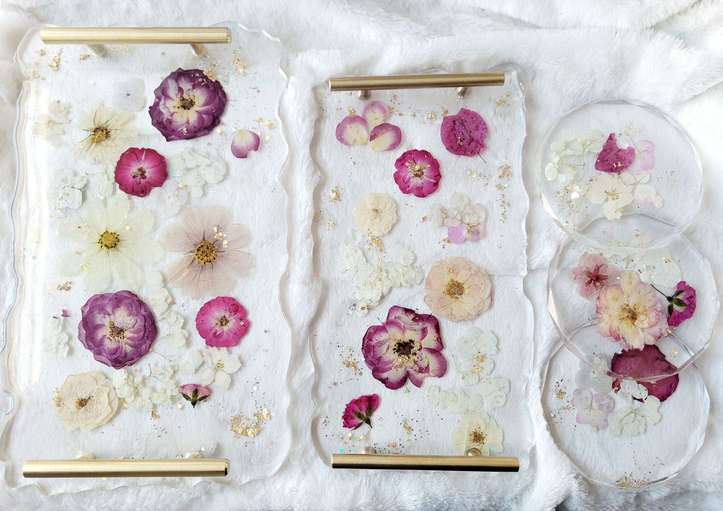 Floral Glam Tray