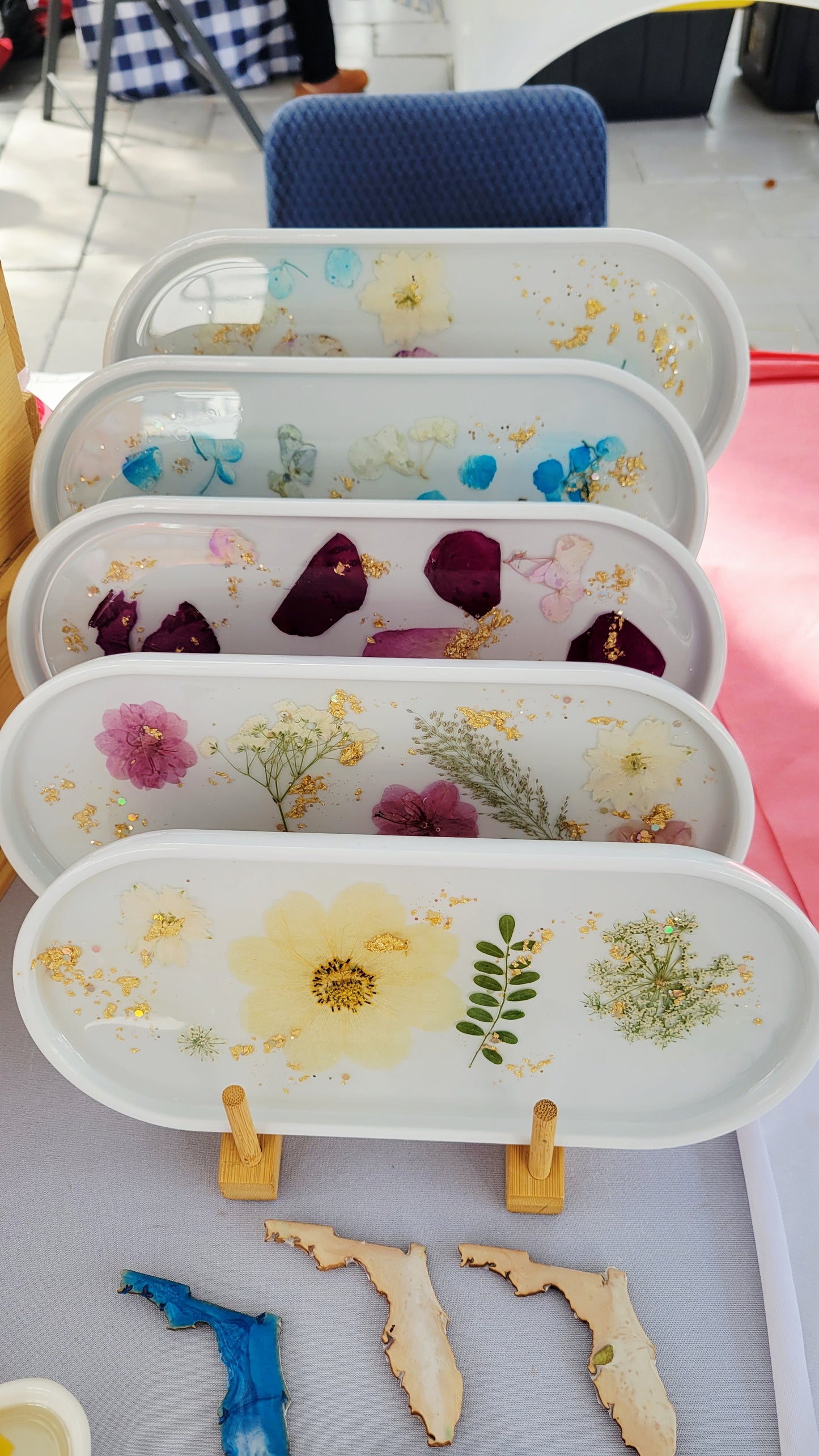 Florals Vanity Tray