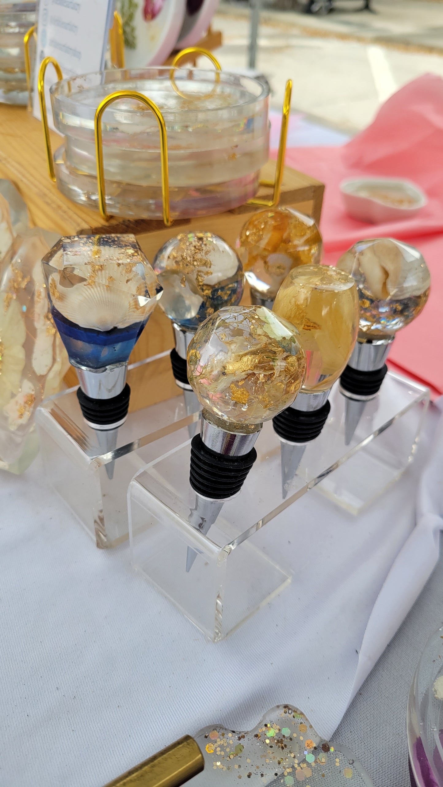 Wine Stopper-Assorted Florals