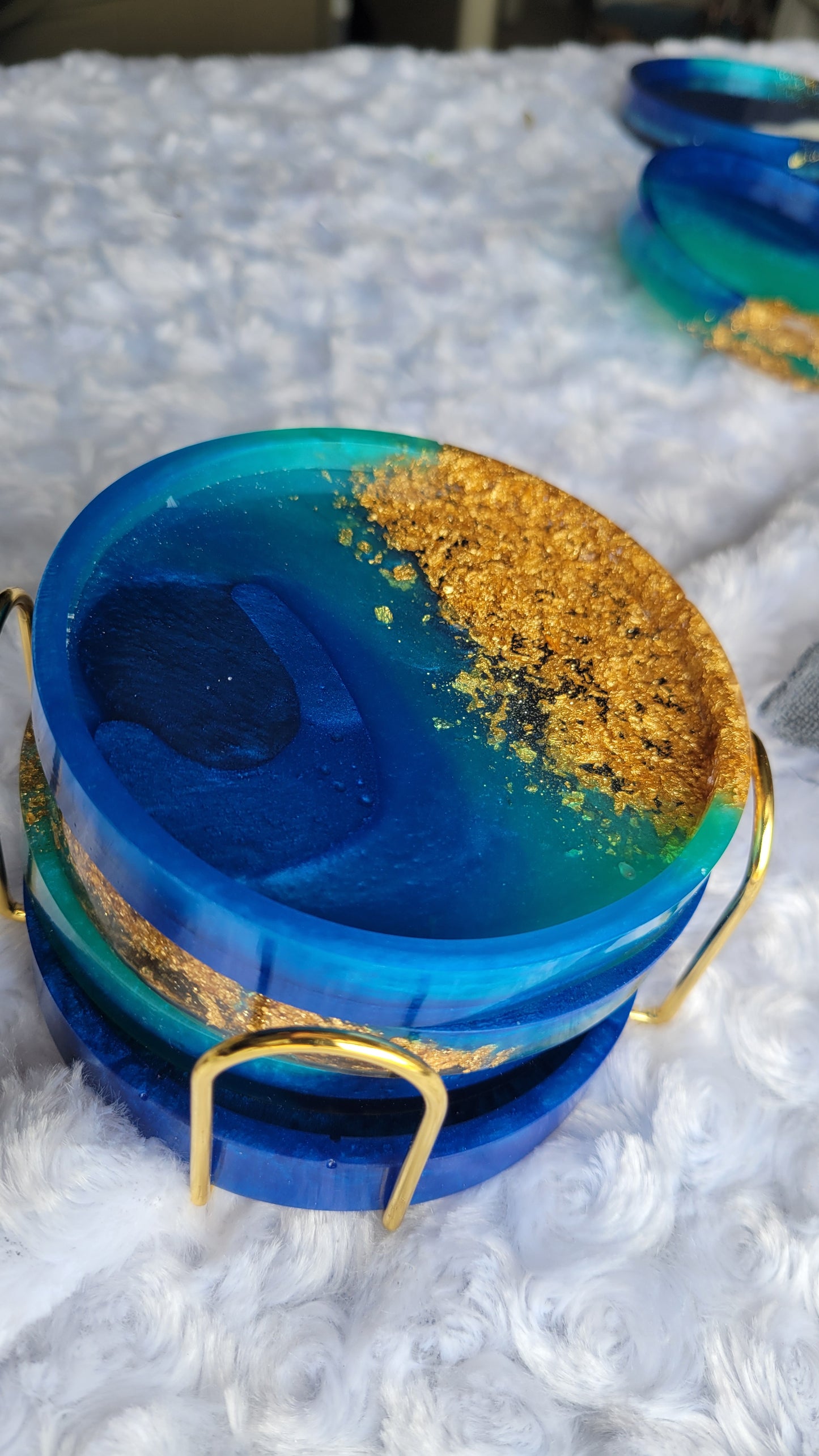 Round Ocean Coasters