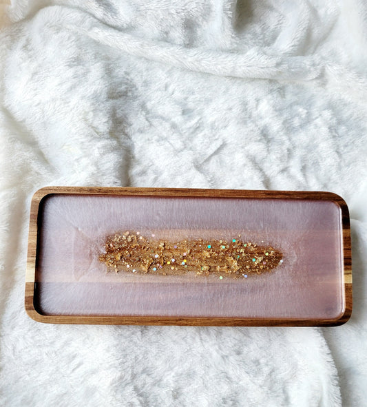 Pink Accent Tray