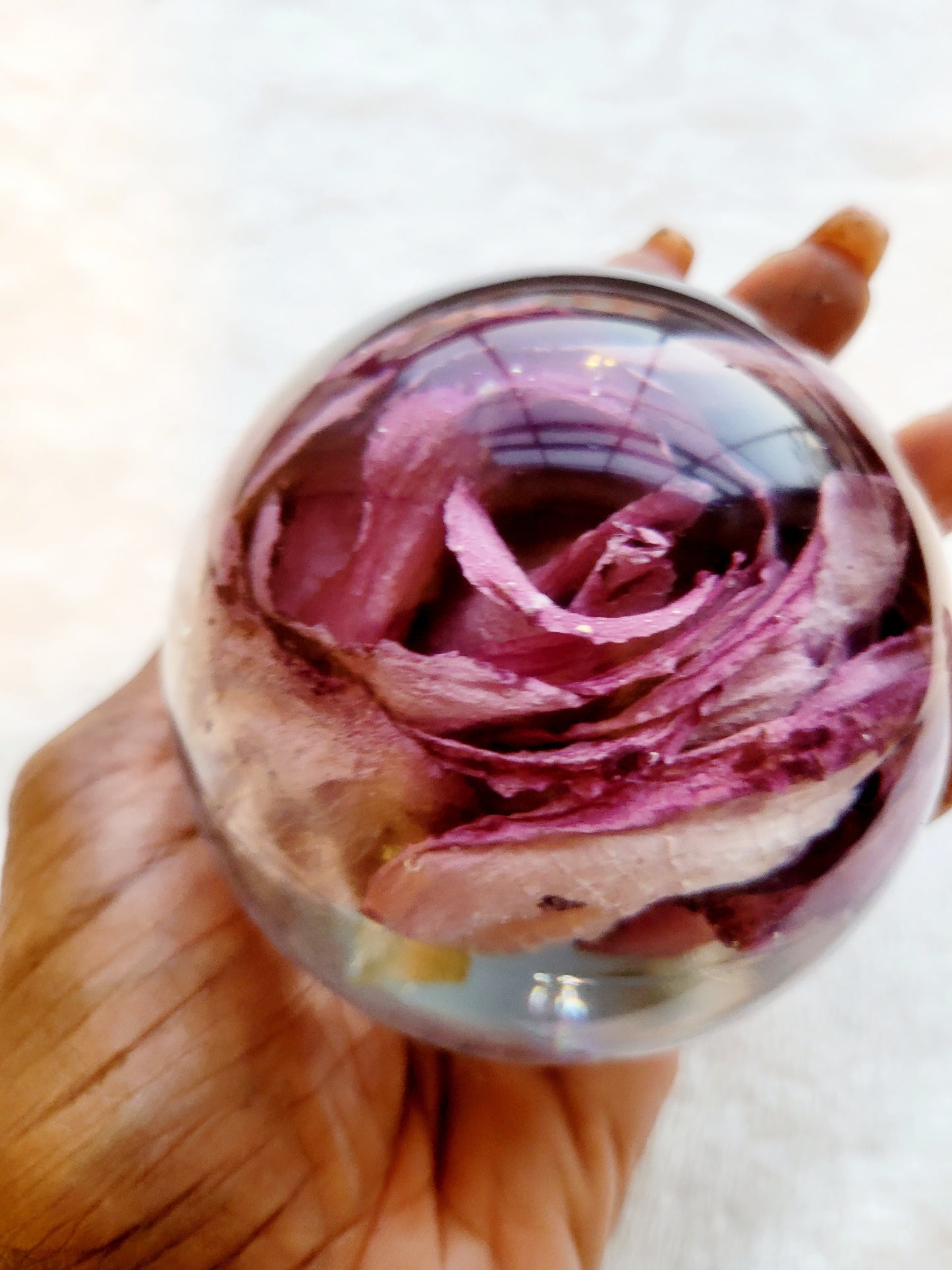 Breanna Rose Preservation-3" Globe
