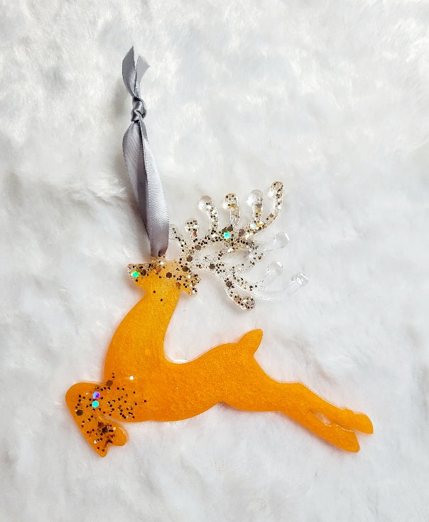 Reindeer Ornament- Various Colors