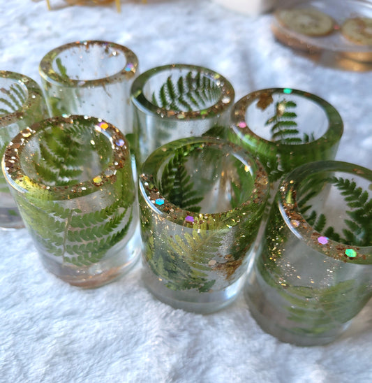 Shatterproof Shot Glass- Greenery