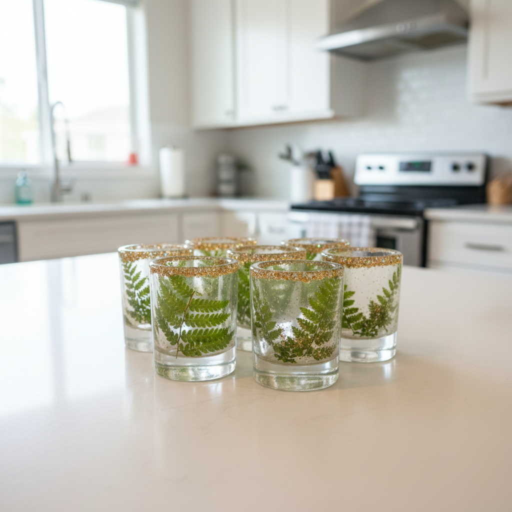 Shatterproof Shot Glass- Greenery