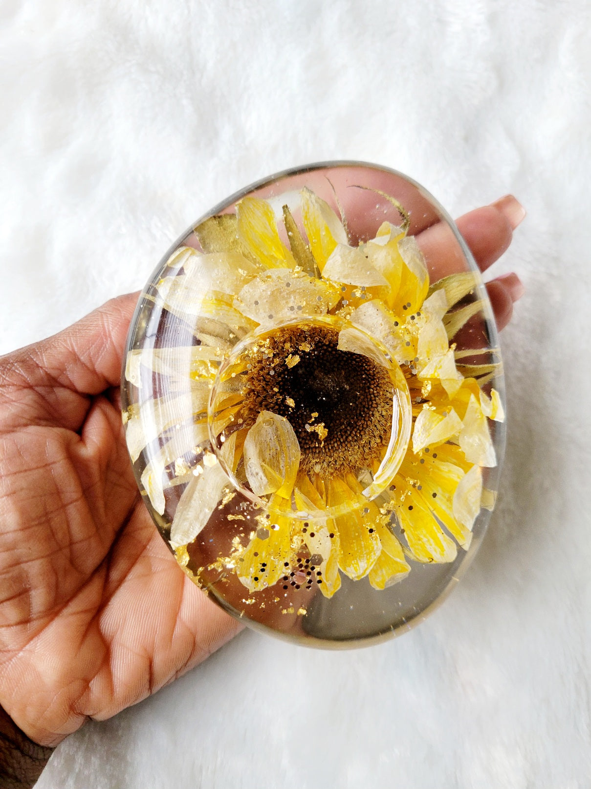 Sunflower Tealight Candle Holder