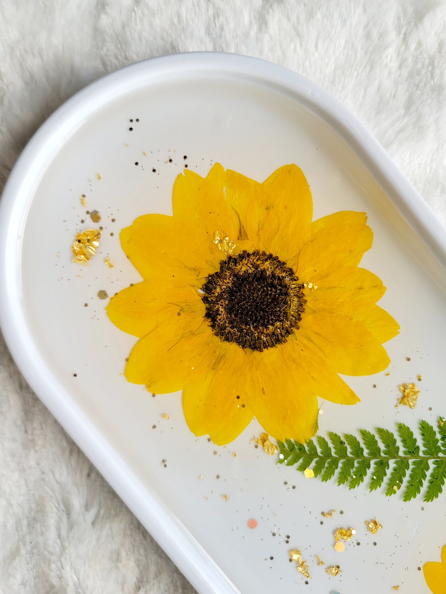 Sunflower Vanity Tray