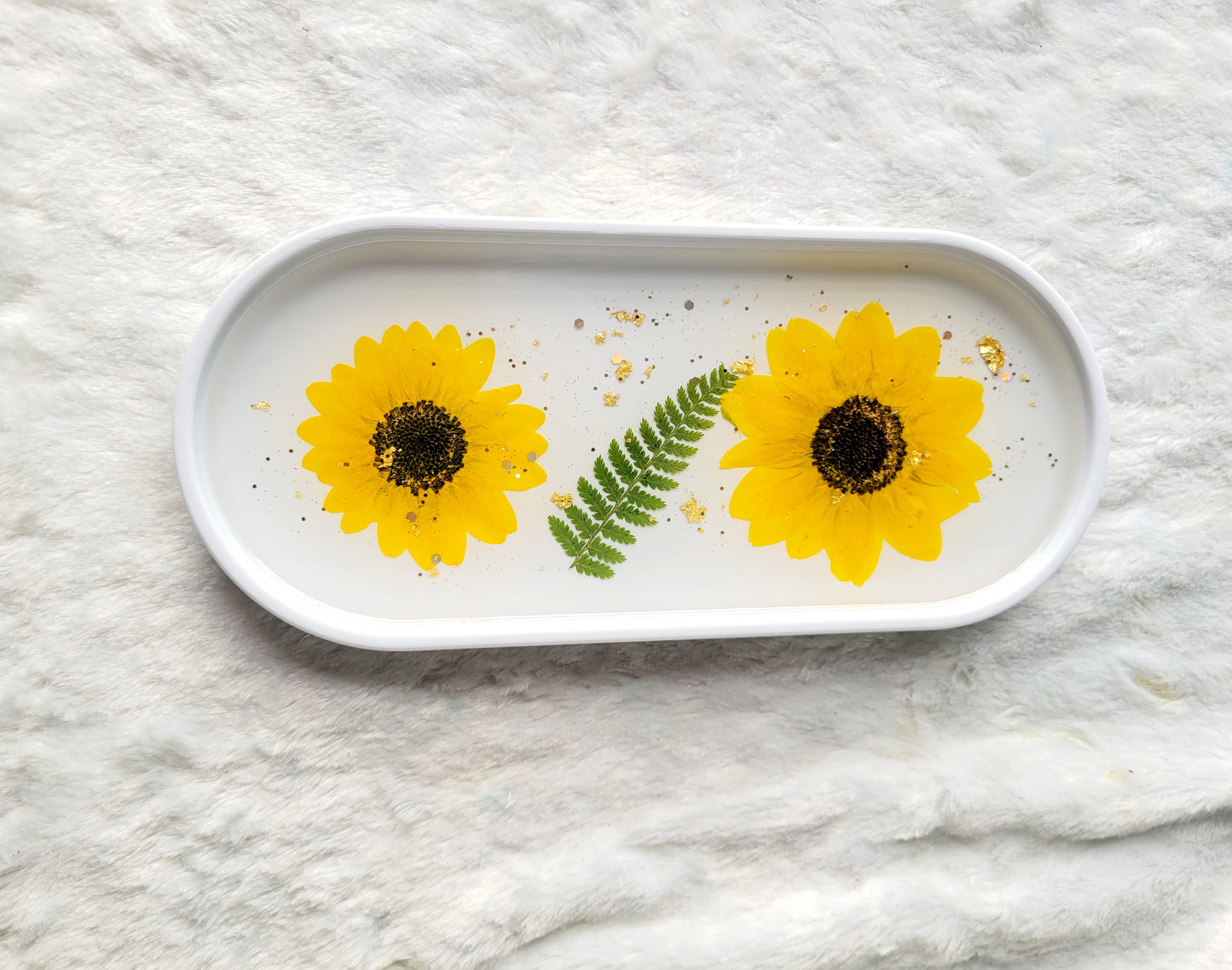 Sunflower Vanity Tray