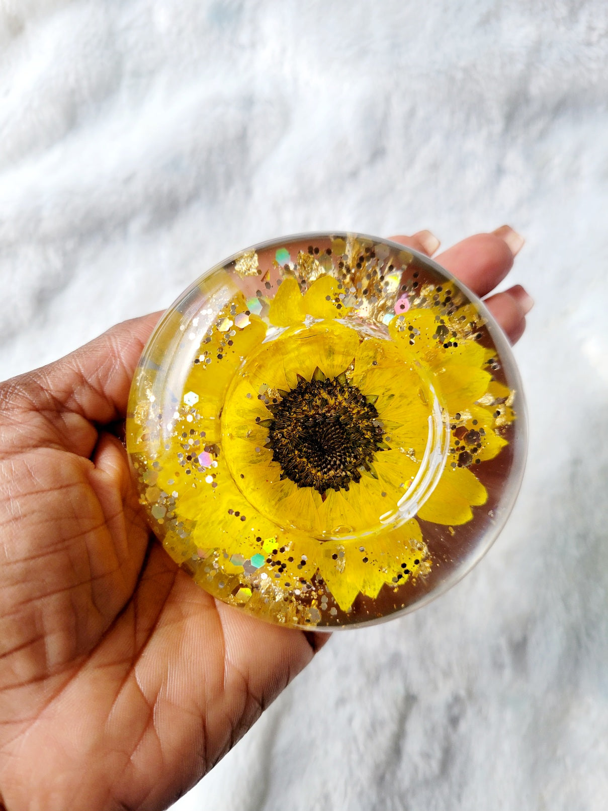 Sunflower Tealight Candle Holder