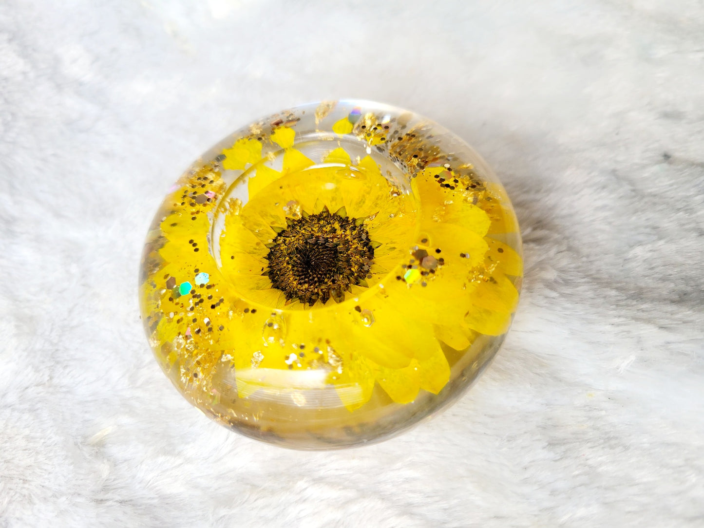 Sunflower Tealight Candle Holder