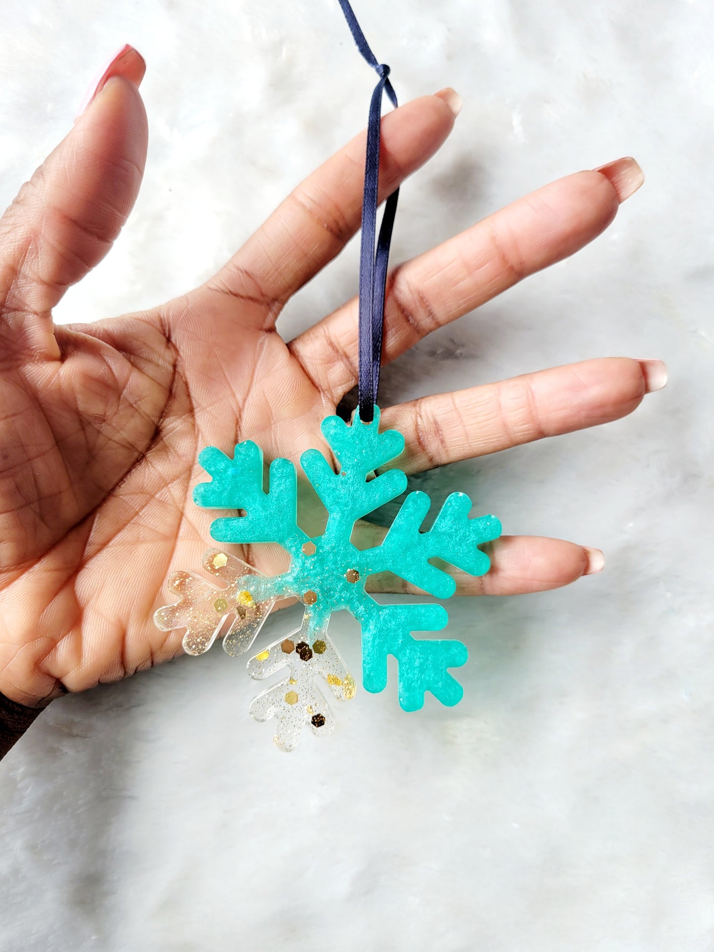 Snowflake Ornament - Various Colors