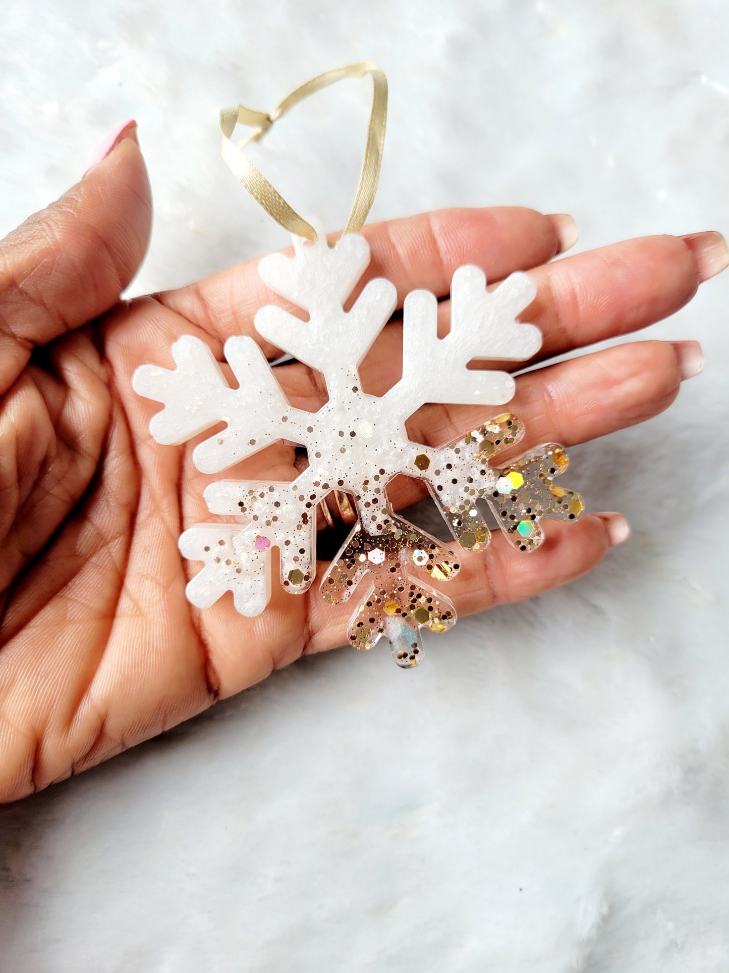 Snowflake Ornament - Various Colors