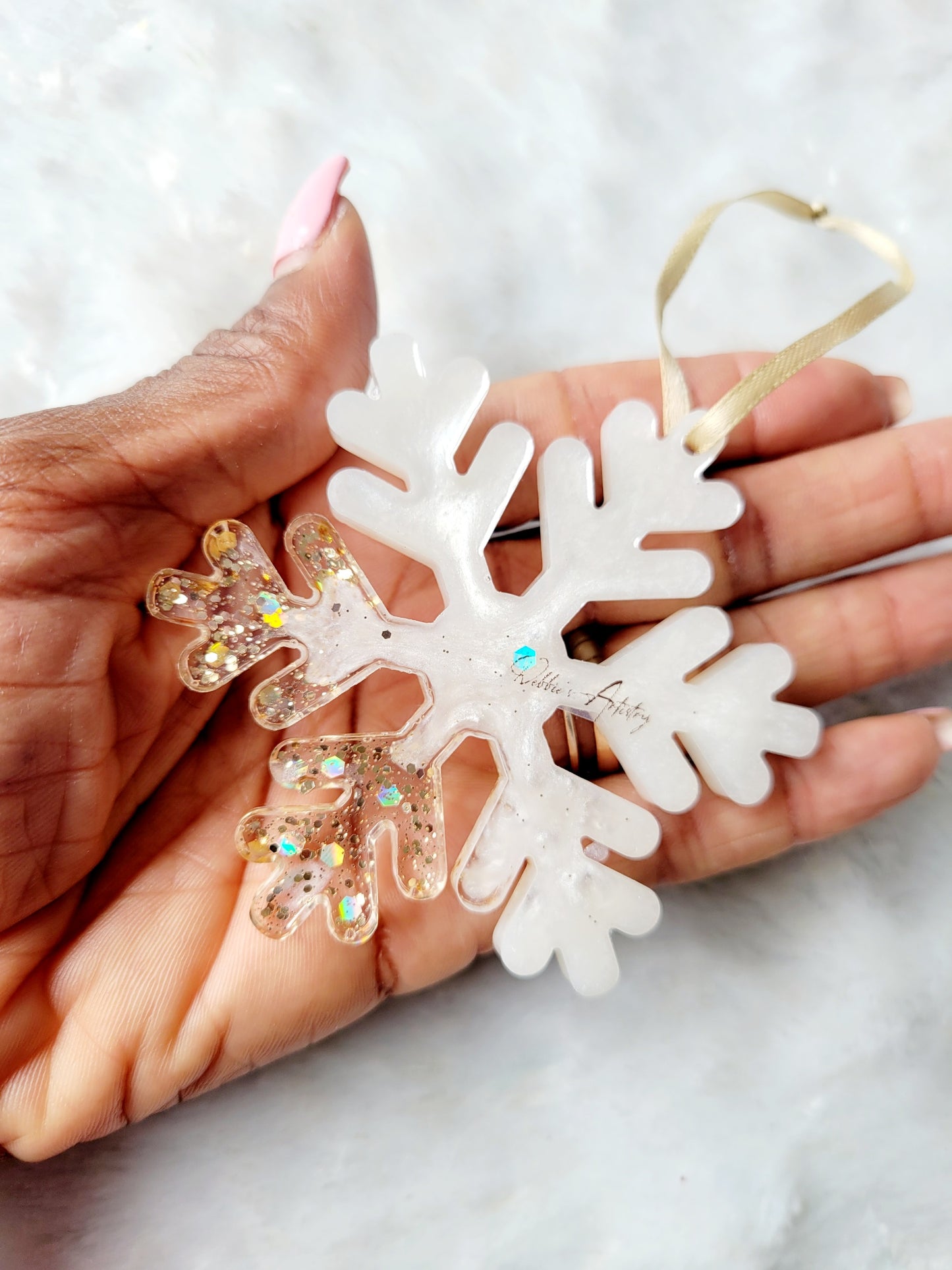 Snowflake Ornament - Various Colors