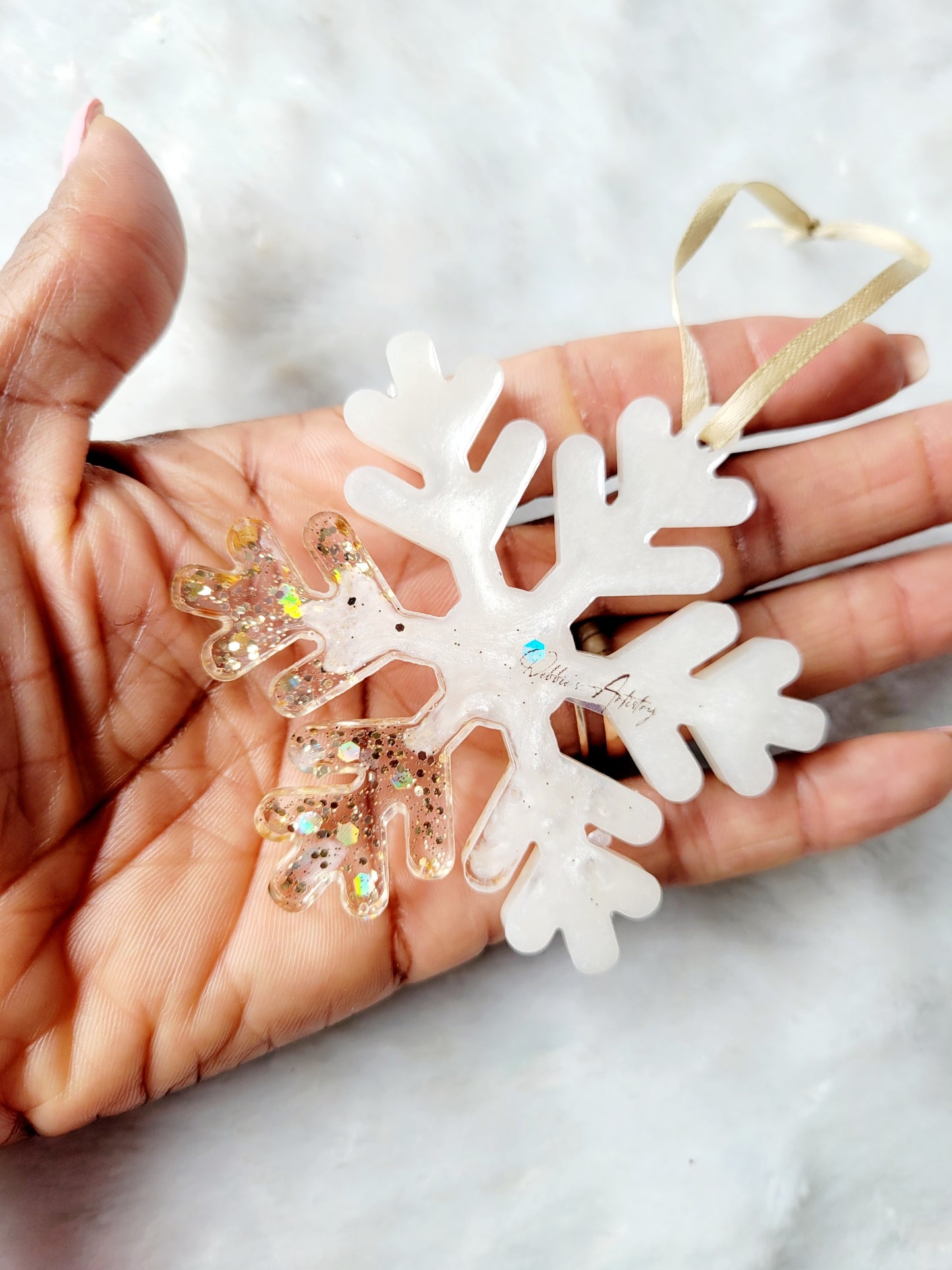 Snowflake Ornament - Various Colors