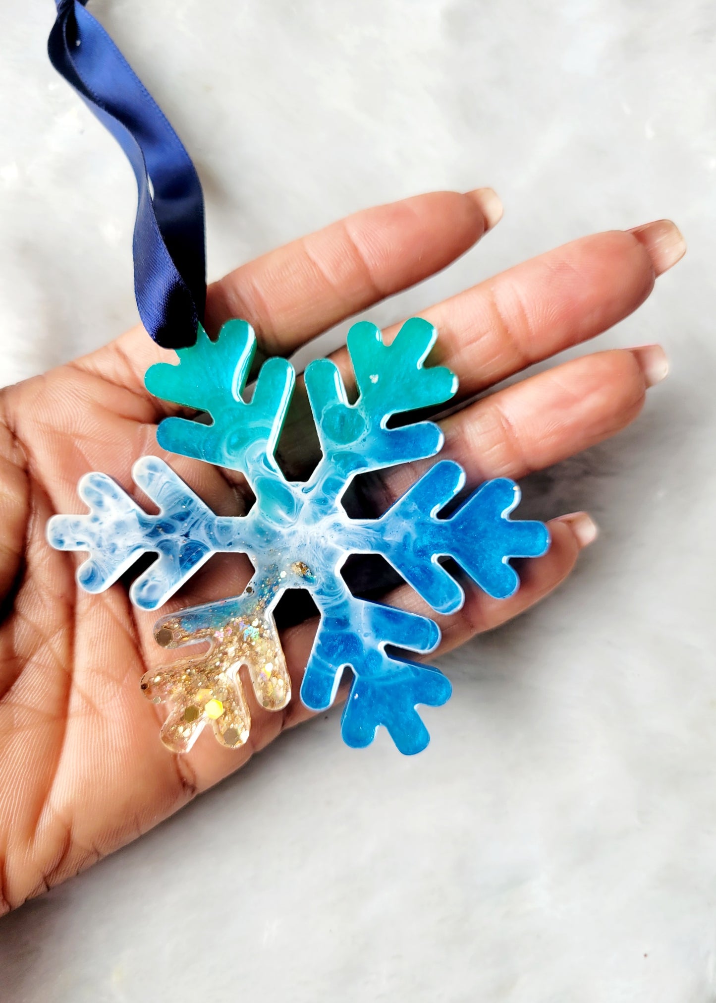 Snowflake Ornament - Various Colors