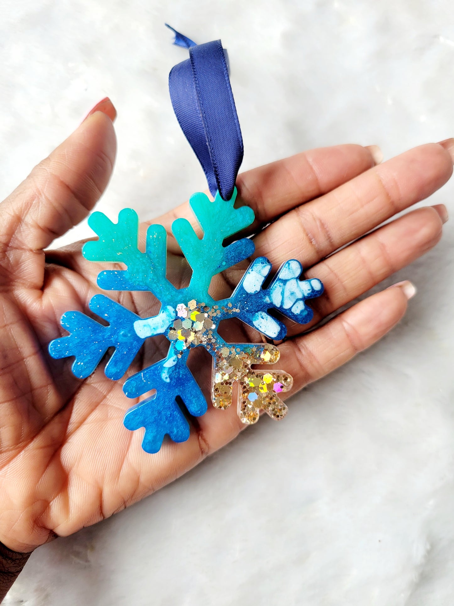 Snowflake Ornament - Various Colors