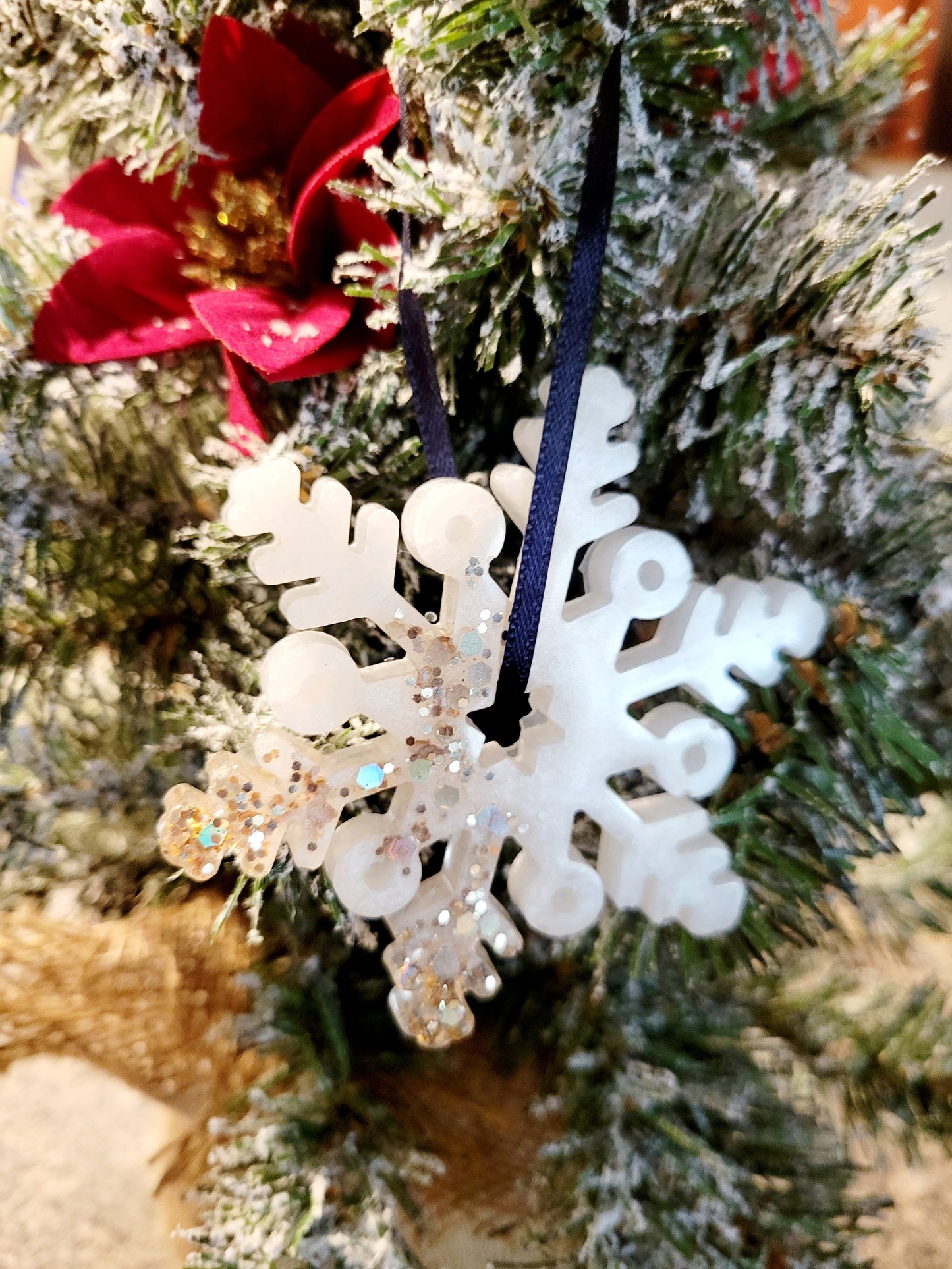 Snowflake Ornament - Various Colors