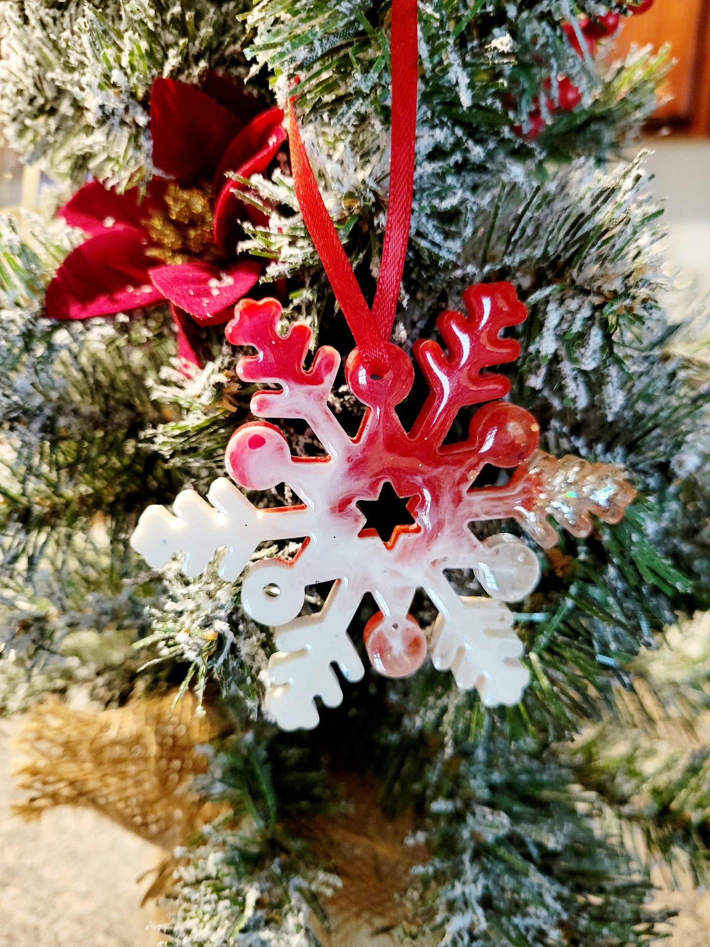 Snowflake Ornament - Various Colors