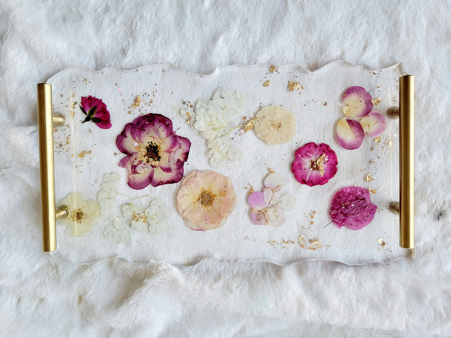 Floral Glam Tray