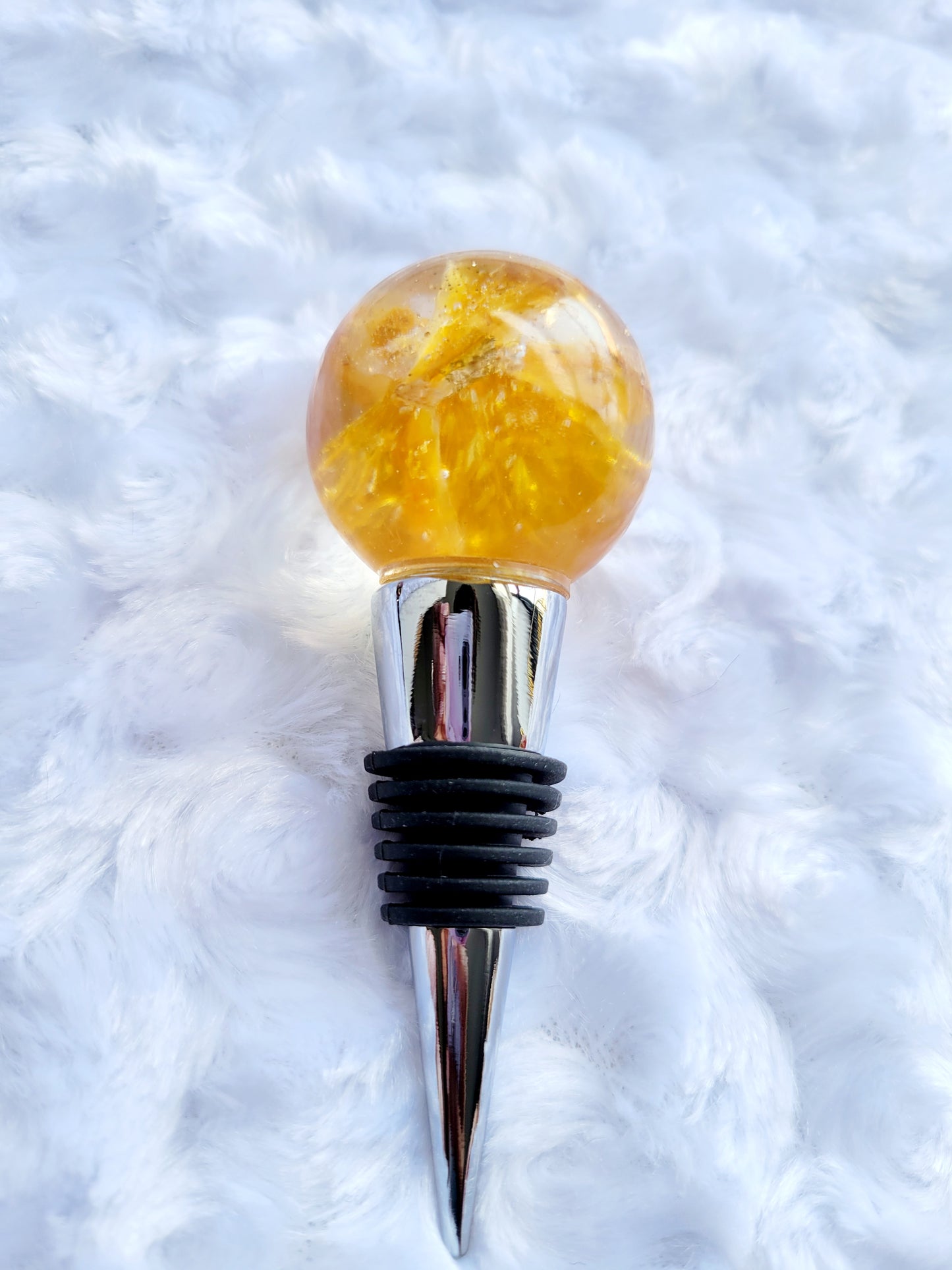 Wine Stopper-Orange Slices