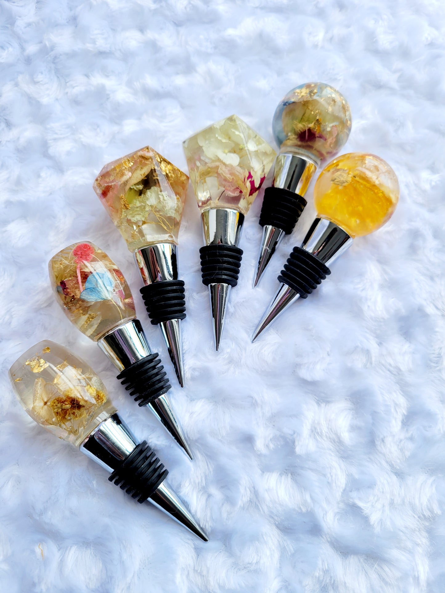 Wine Stopper-Assorted Florals