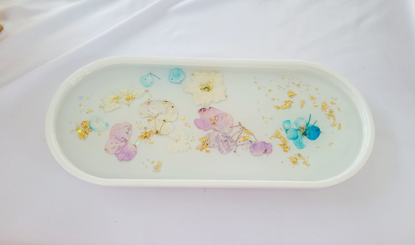 Florals Vanity Tray