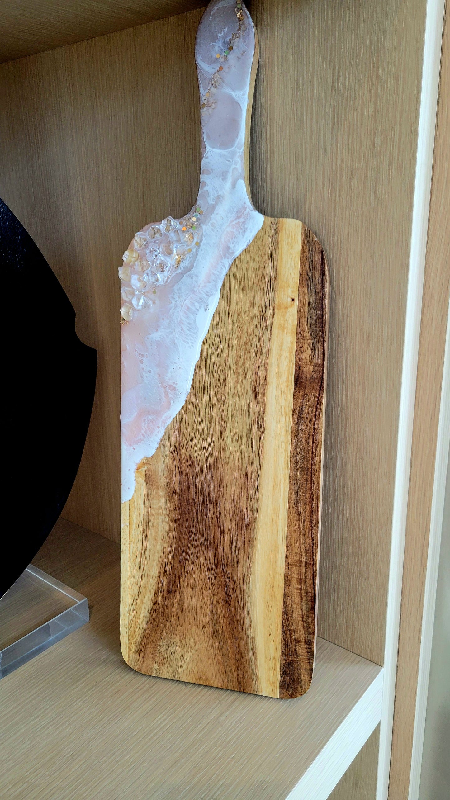 Pink Glam Cutting Board