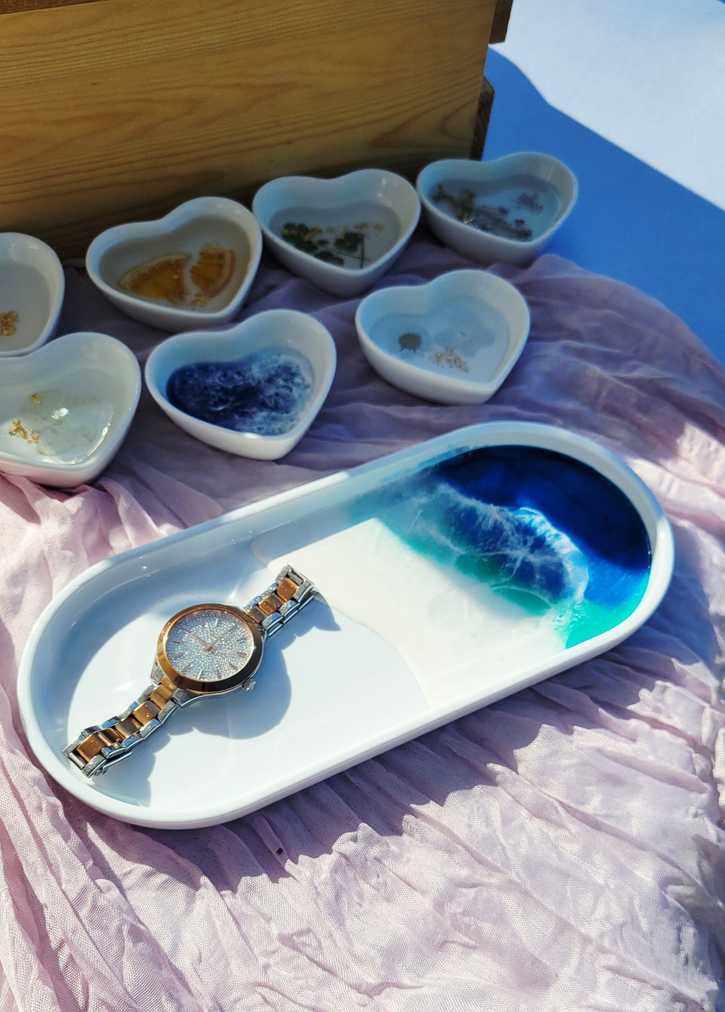 Oceanside Vanity Tray
