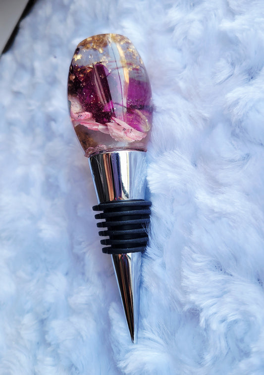 Wine Stopper-Assorted Florals