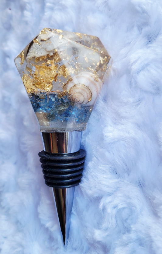 Wine Stopper- Ocean
