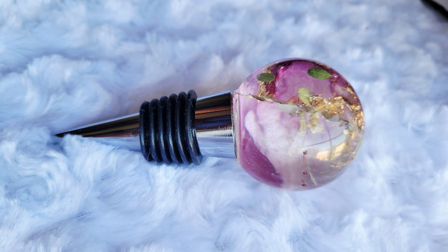 Wine Stopper-Assorted Florals