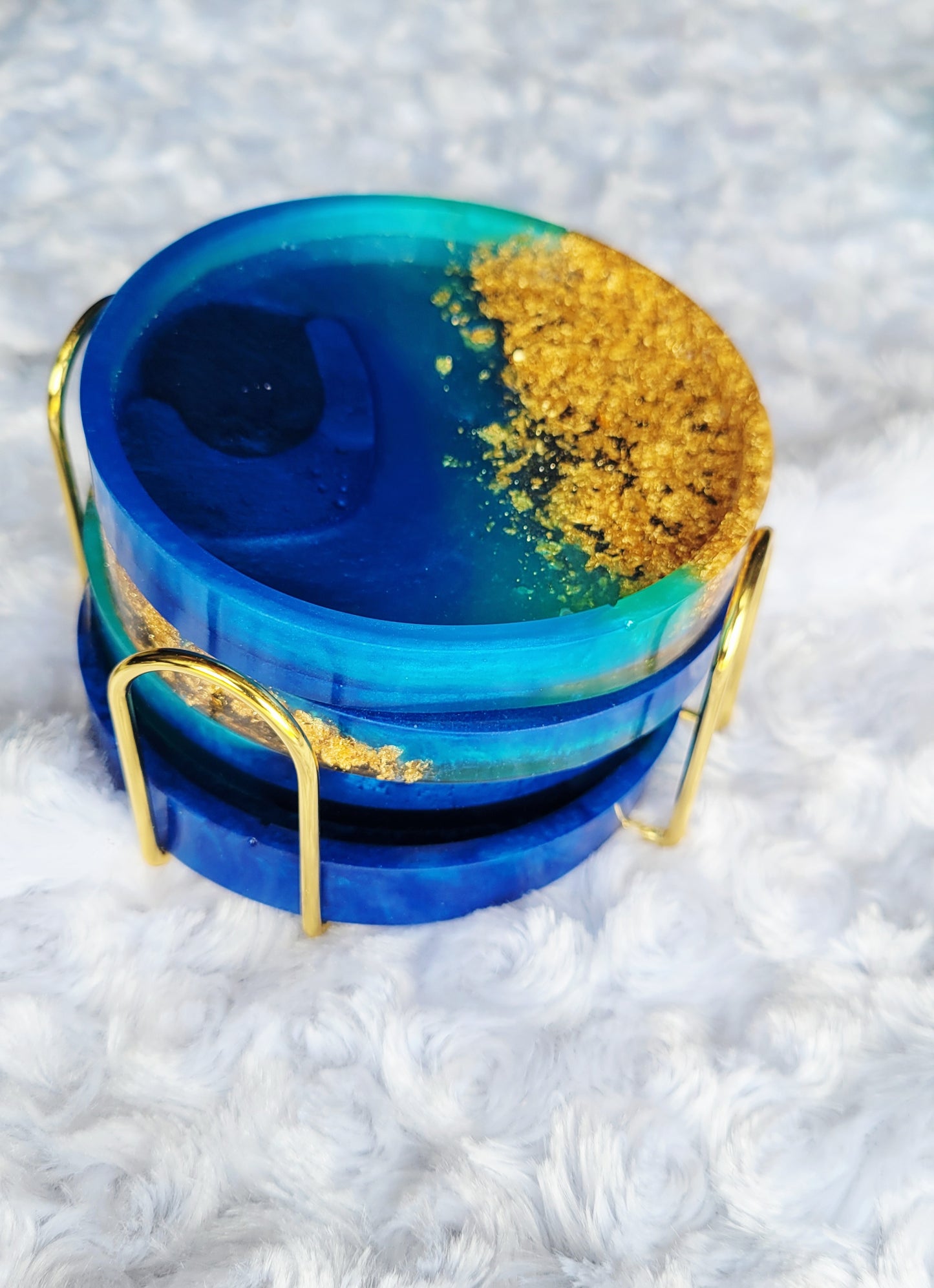 Round Ocean Coasters