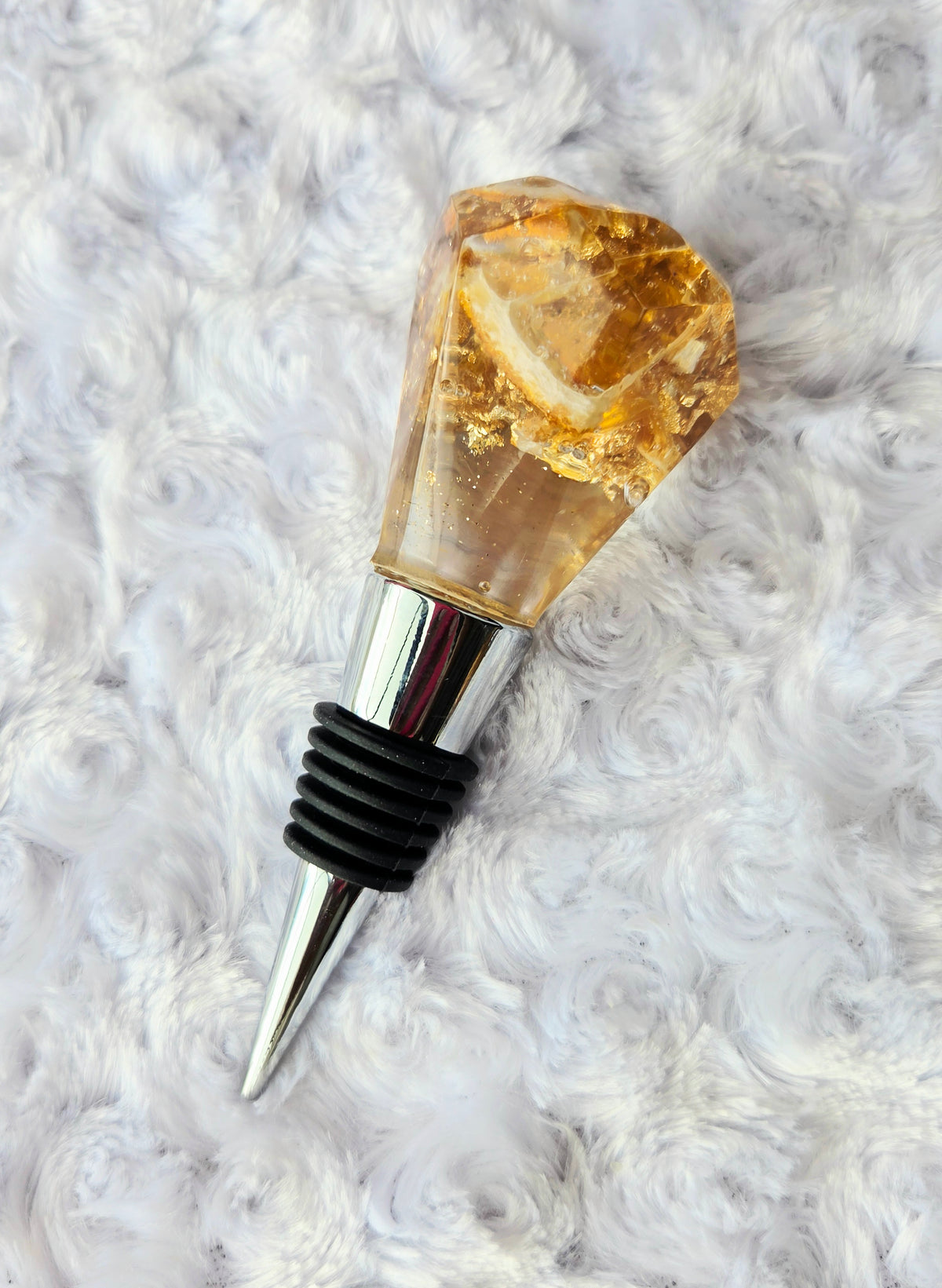 Orange Slice Wine Stopper
