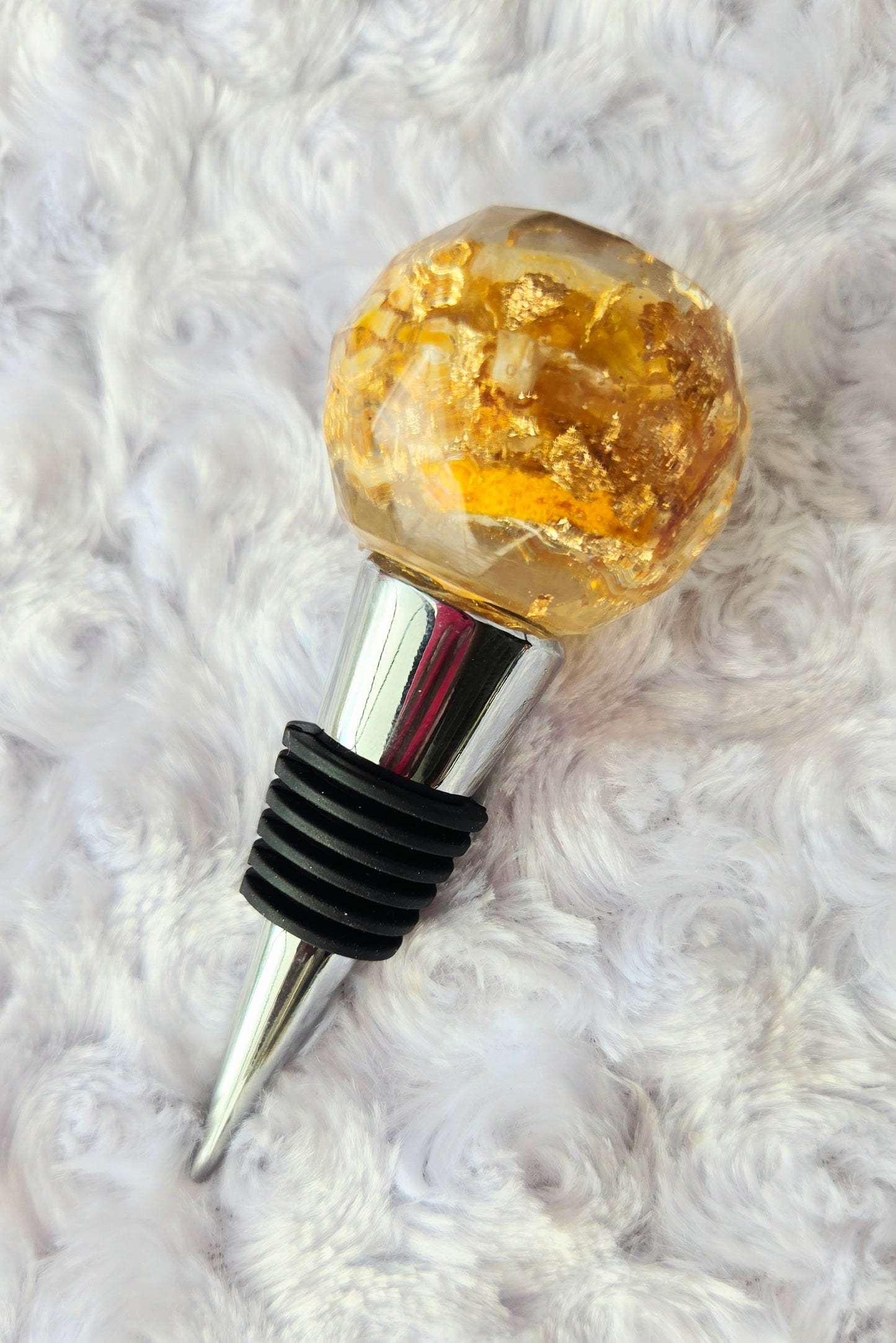 Orange Slice Wine Stopper
