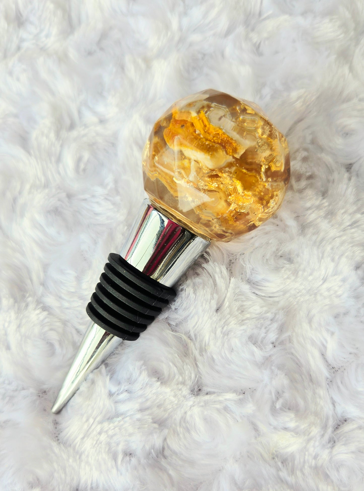 Orange Slice Wine Stopper
