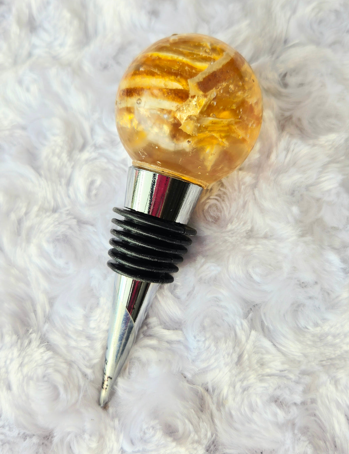 Orange Slice Wine Stopper