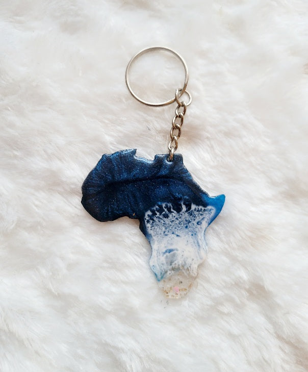 Africa Keychains- Various Colors