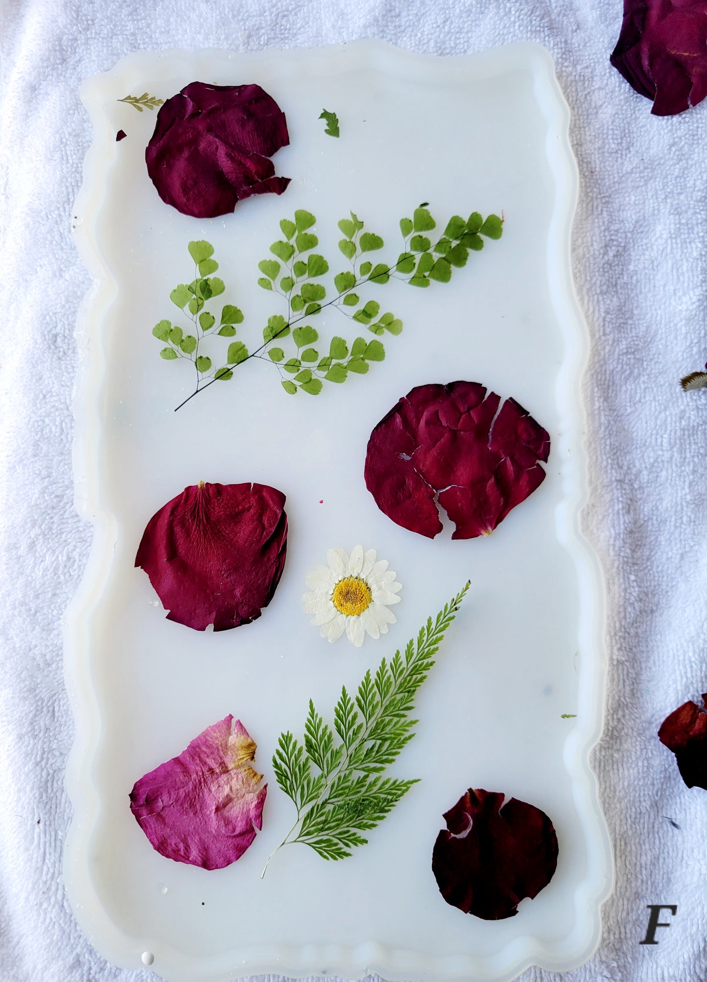 Floral Glam Tray