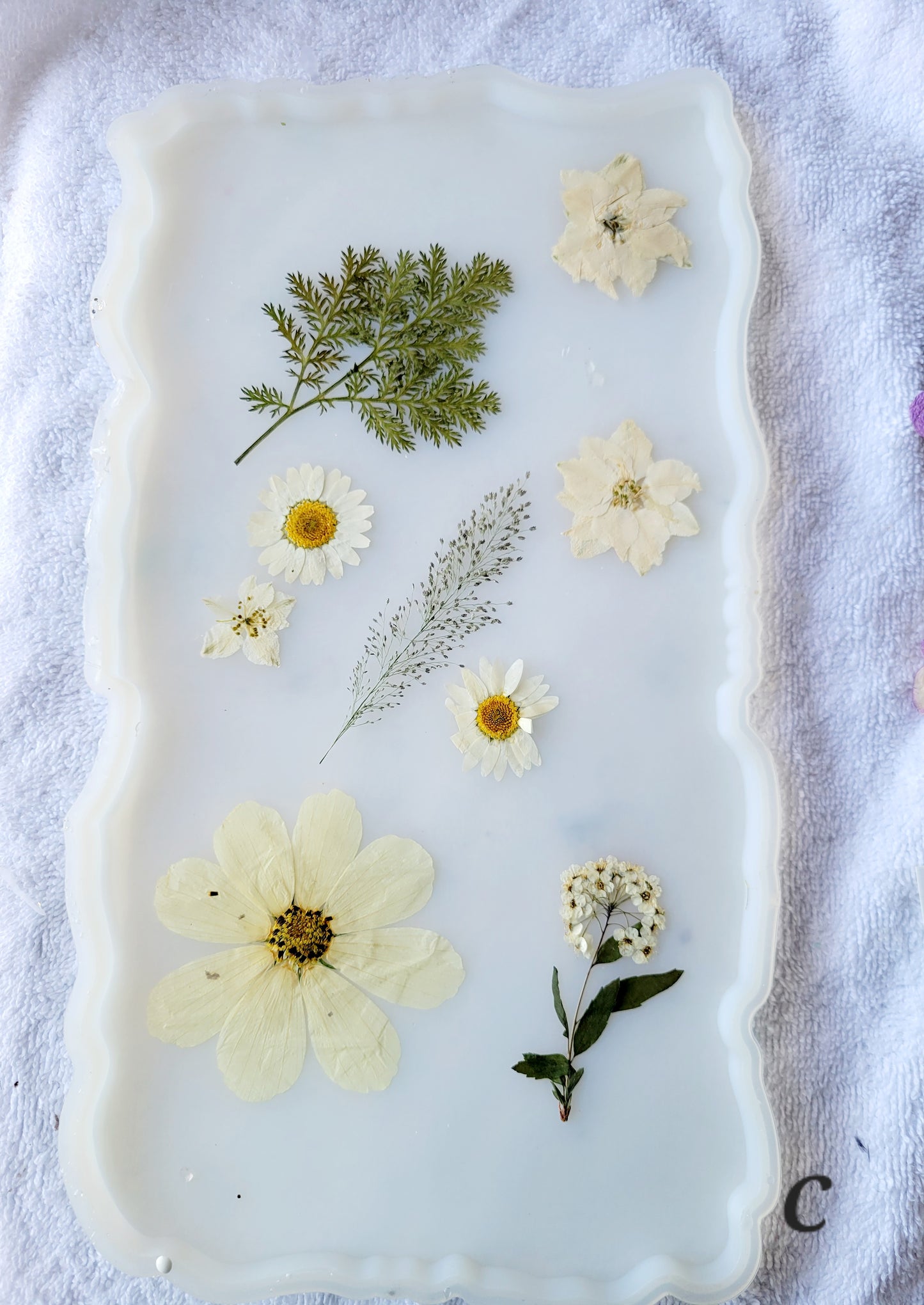 Floral Glam Tray