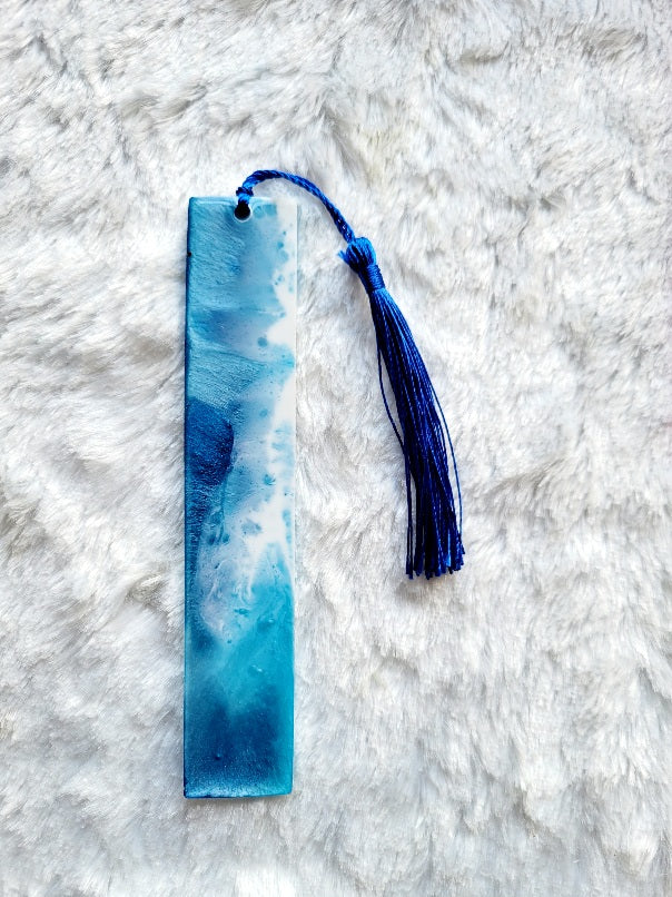 Blue Ocean Bookmark- Tall